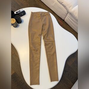 Wolford faux leather leggings 34 XS